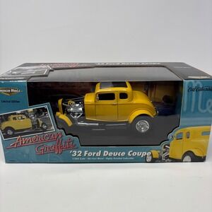1932 Ford Deuce Coupe Ertl American Graffiti 1:18 Diecast Limited Edition Sealed